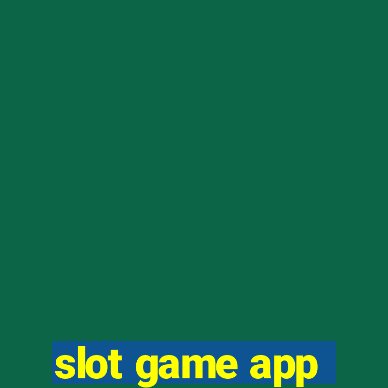 slot game app