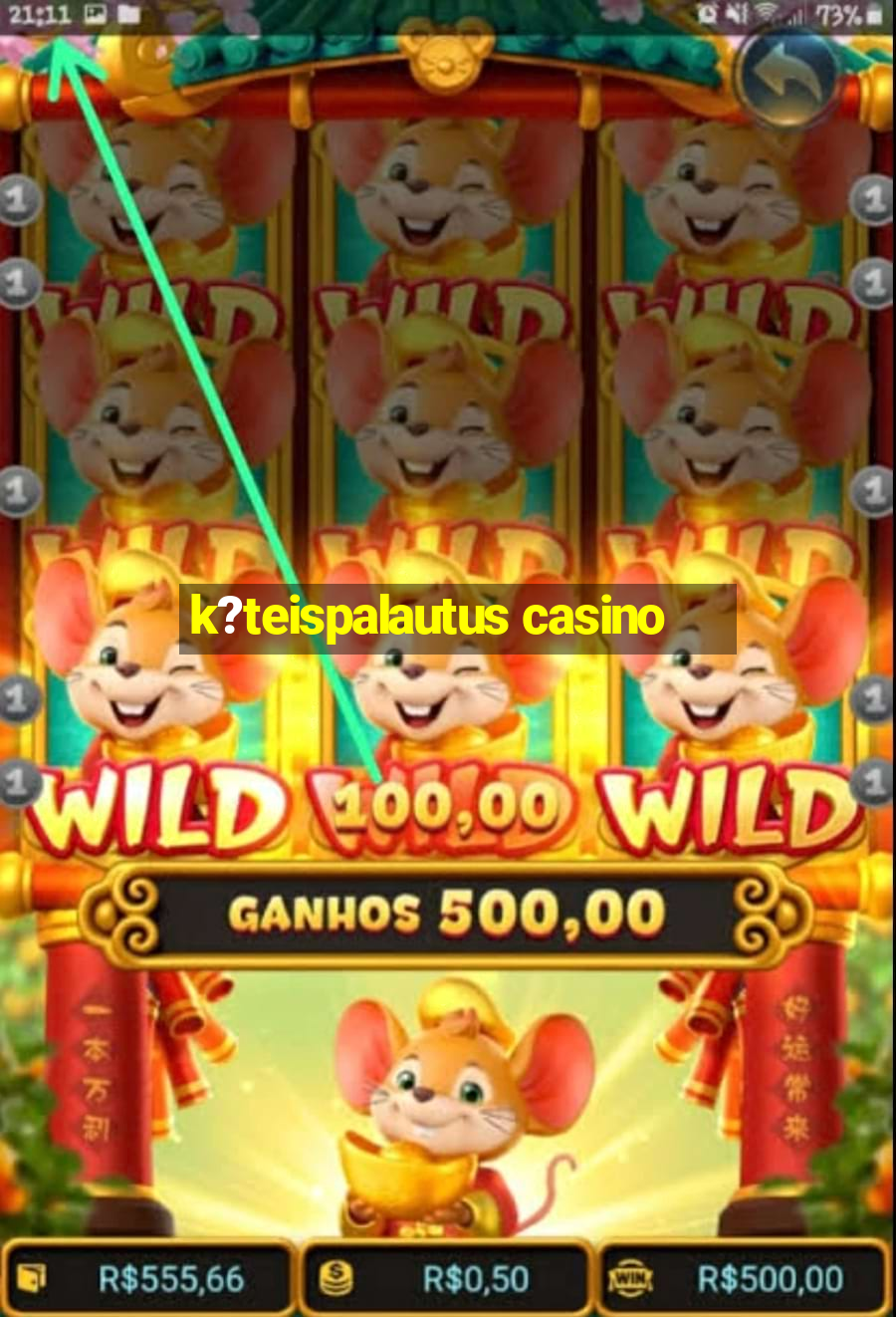 k?teispalautus casino