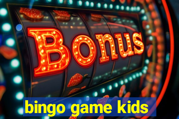 bingo game kids