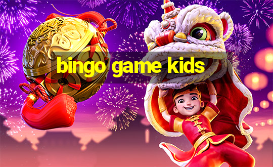 bingo game kids