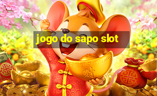 jogo do sapo slot