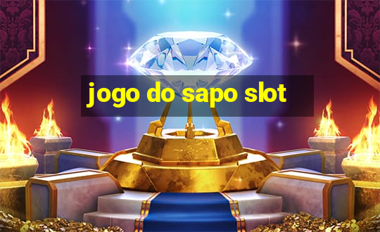 jogo do sapo slot