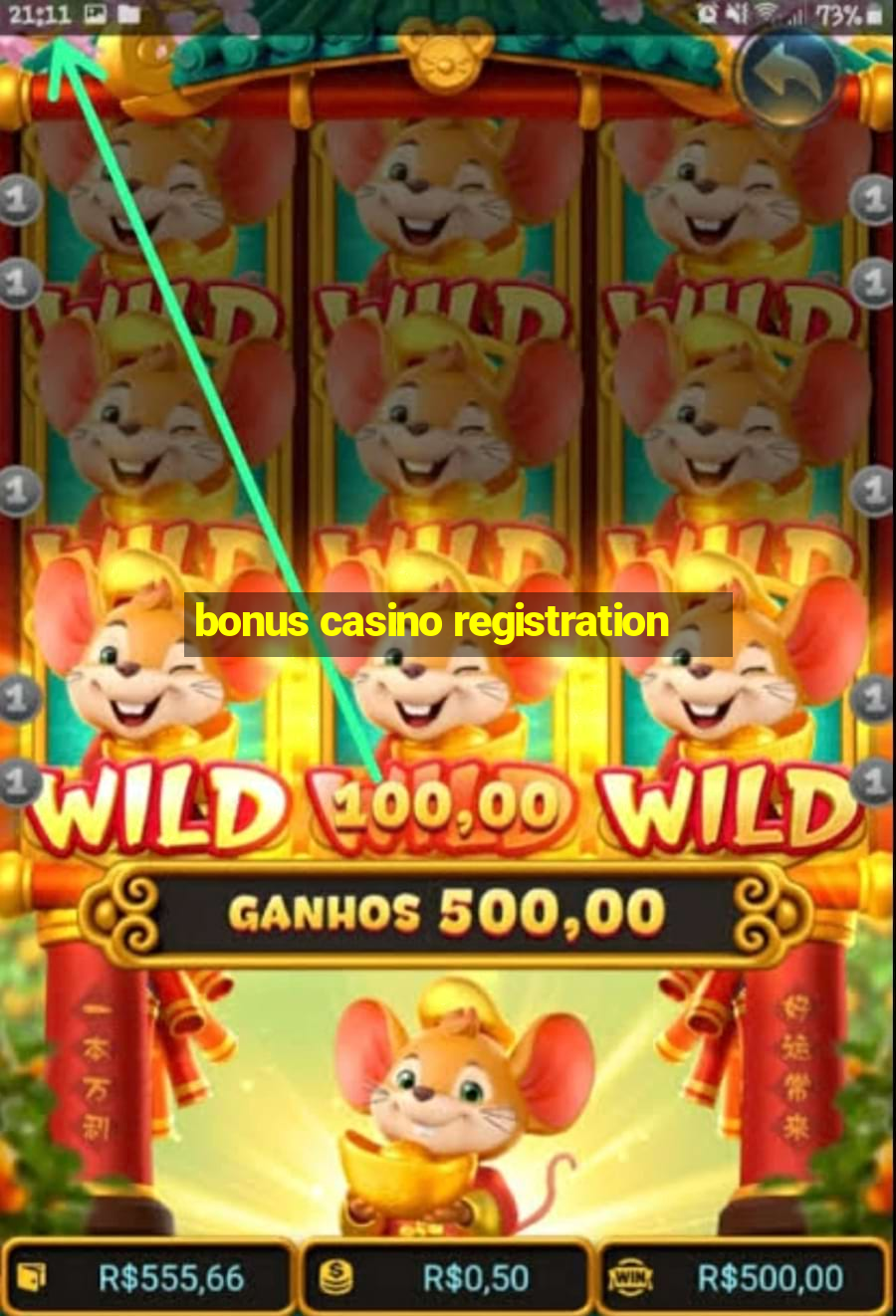 bonus casino registration