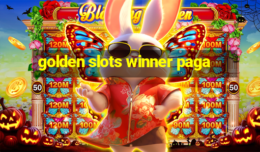 golden slots winner paga