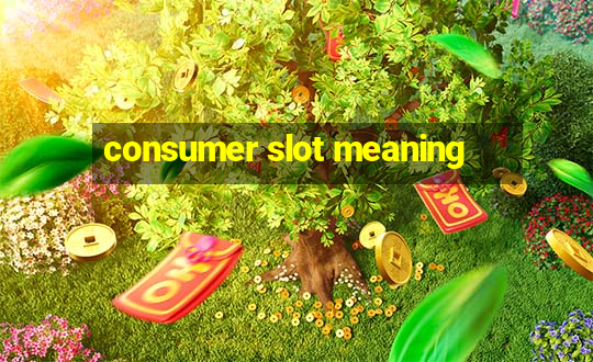 consumer slot meaning