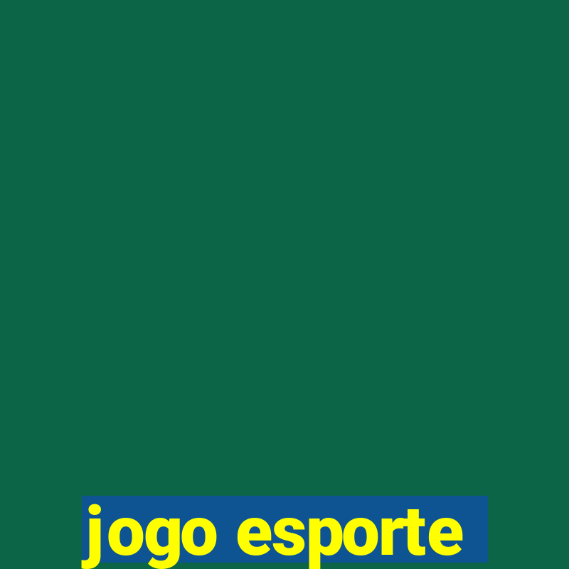 jogo esporte