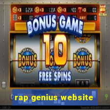 rap genius website