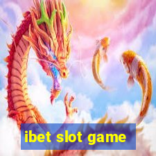 ibet slot game