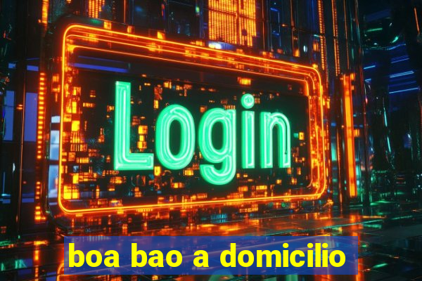 boa bao a domicilio