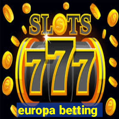 europa betting