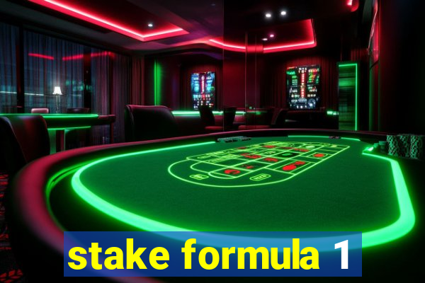 stake formula 1