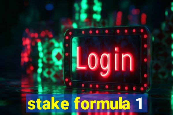 stake formula 1