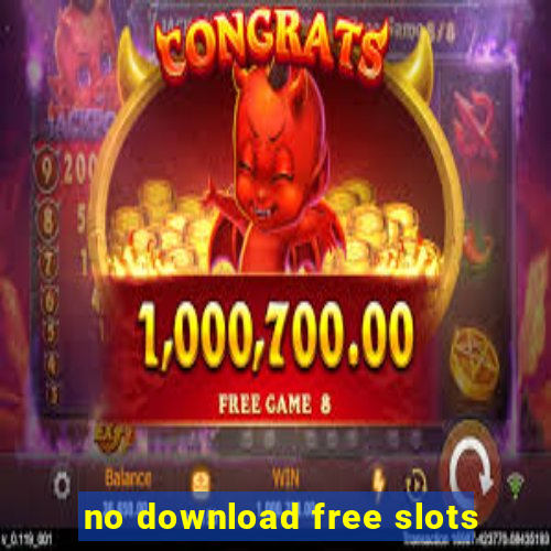 no download free slots