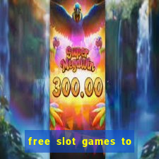 free slot games to win real money