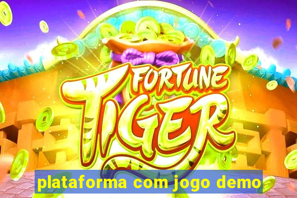 plataforma com jogo demo