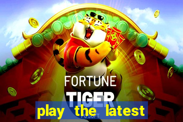 play the latest casino games with marsbet