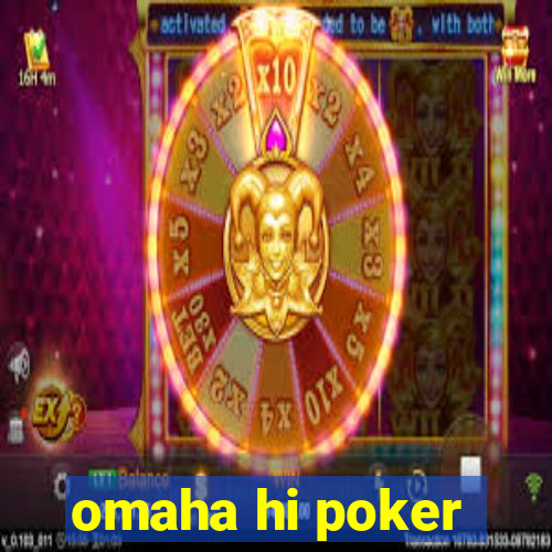 omaha hi poker