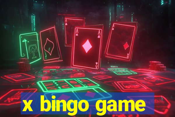 x bingo game