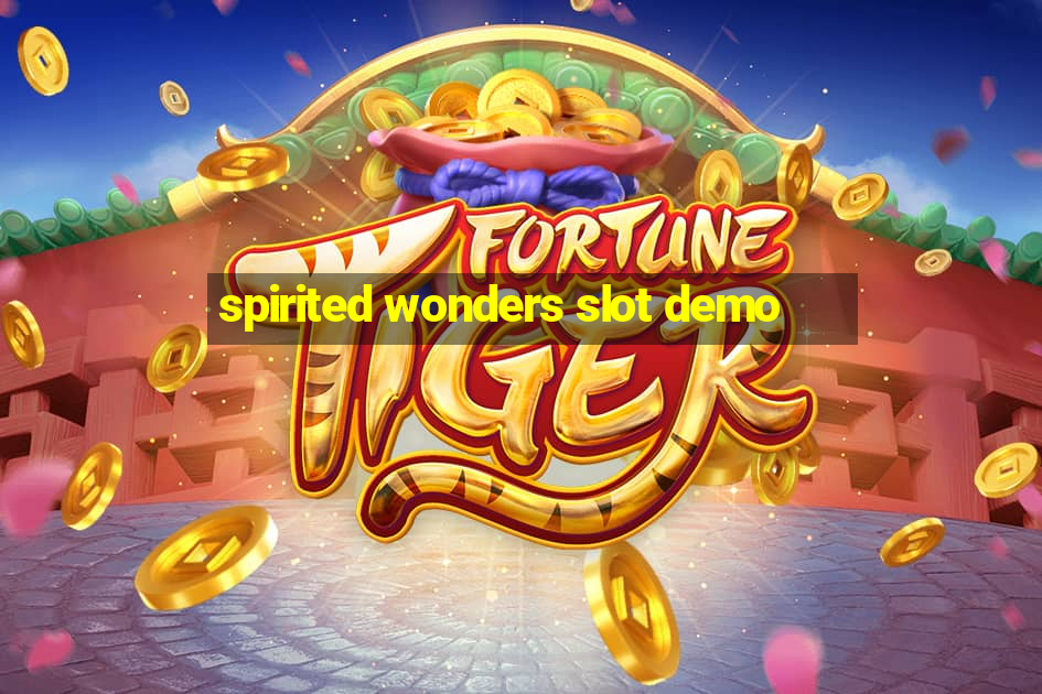 spirited wonders slot demo