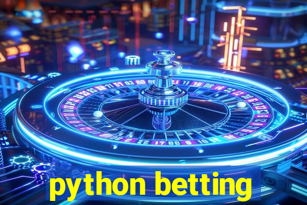 python betting