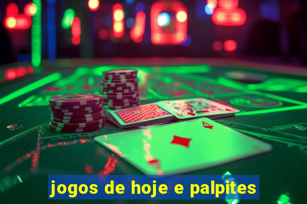 jogos de hoje e palpites