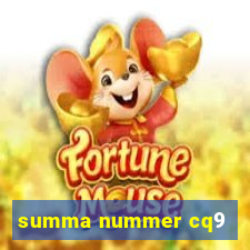 summa nummer cq9