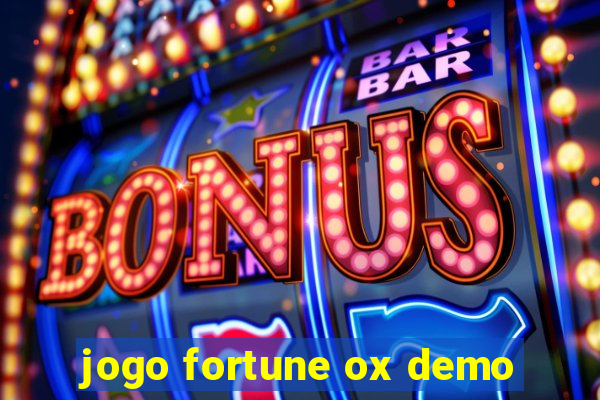 jogo fortune ox demo