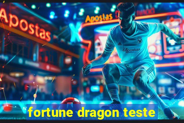 fortune dragon teste