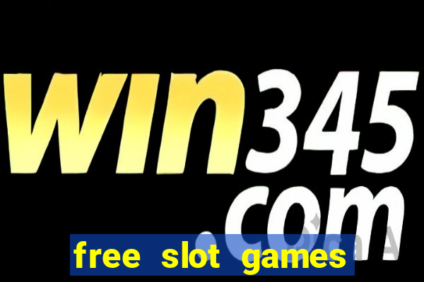 free slot games real money