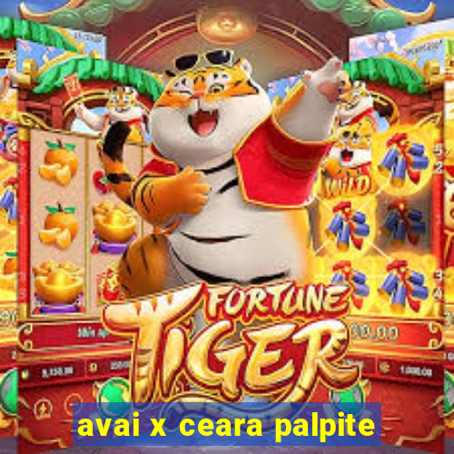 avai x ceara palpite