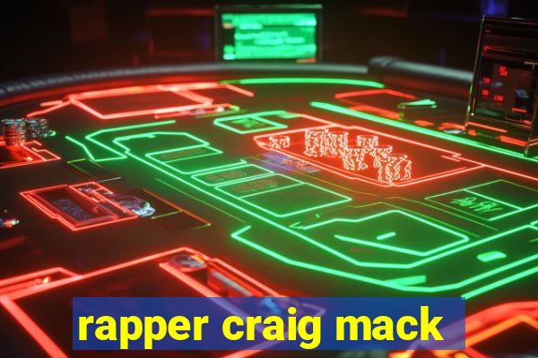 rapper craig mack