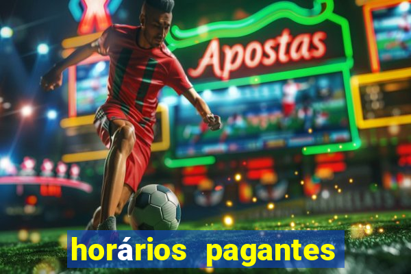 horários pagantes pg soft