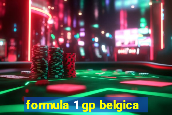 formula 1 gp belgica