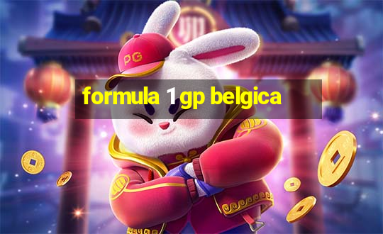 formula 1 gp belgica