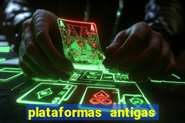 plataformas antigas de jogos