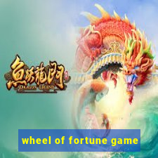 wheel of fortune game