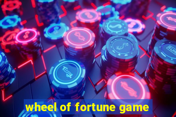 wheel of fortune game