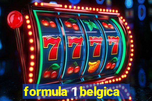 formula 1 belgica