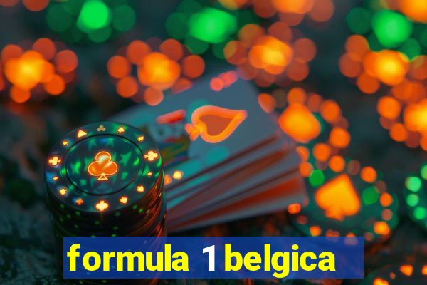 formula 1 belgica