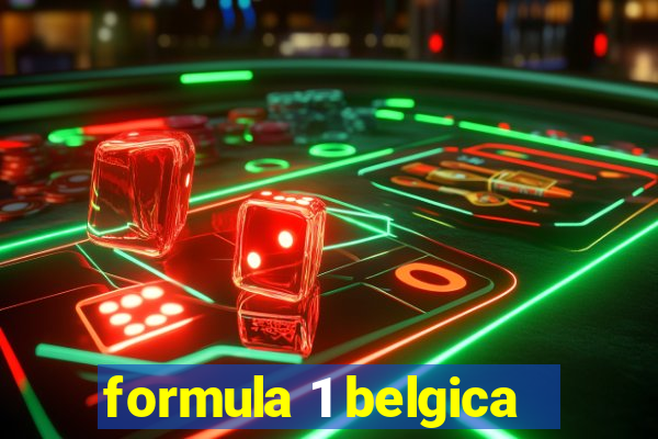 formula 1 belgica