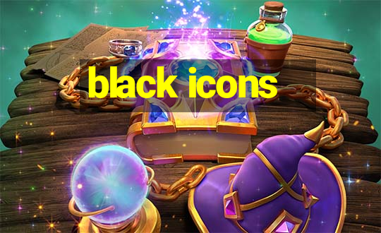 black icons