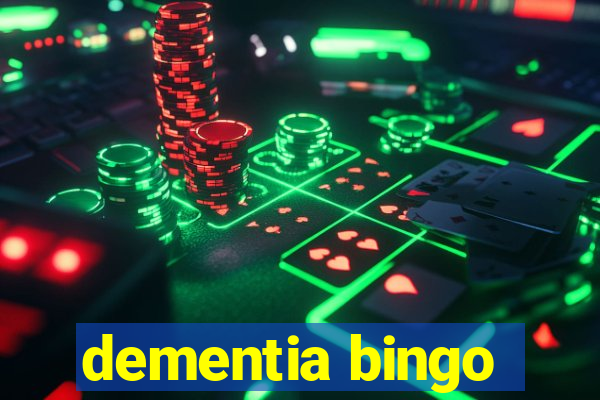 dementia bingo