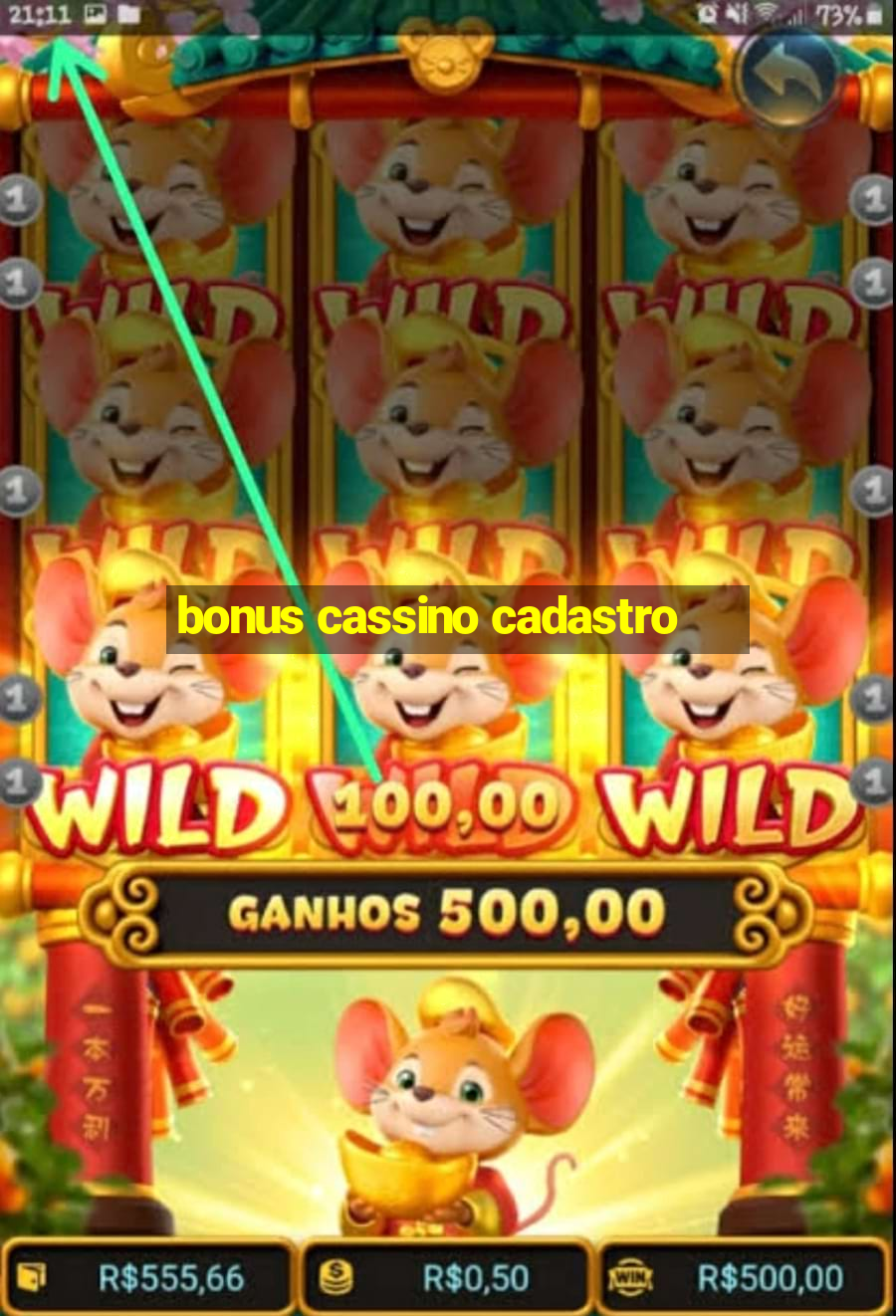 bonus cassino cadastro