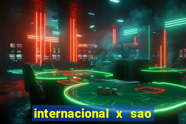 internacional x sao paulo palpite