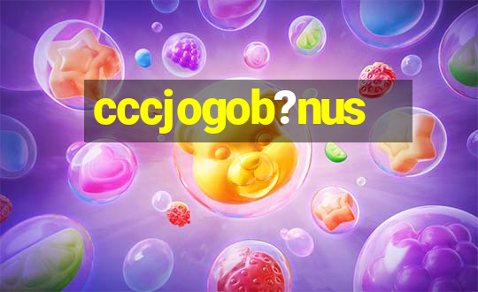 cccjogob?nus