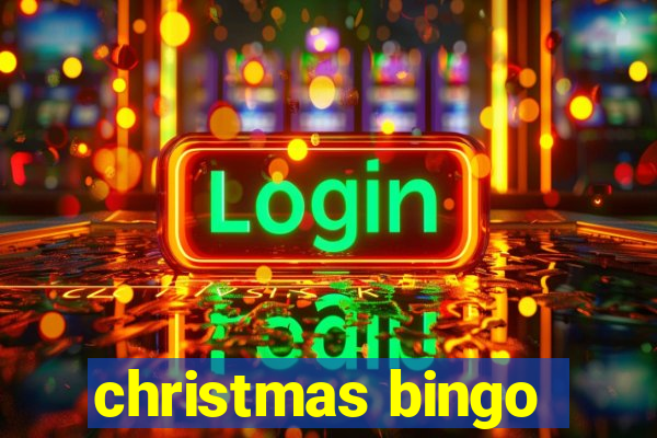 christmas bingo