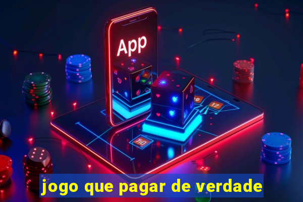 jogo que pagar de verdade