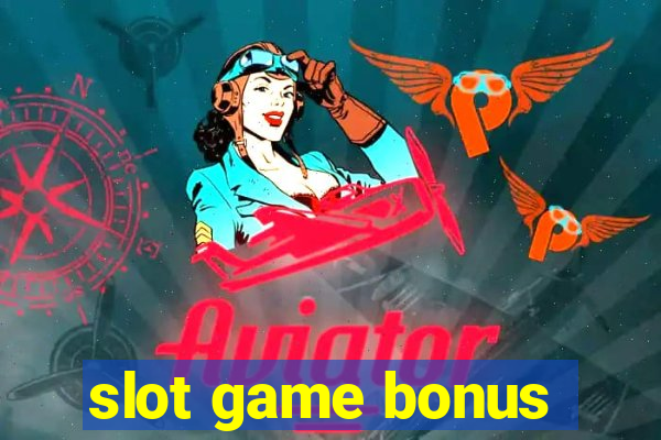 slot game bonus