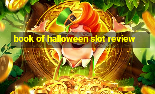 book of halloween slot review