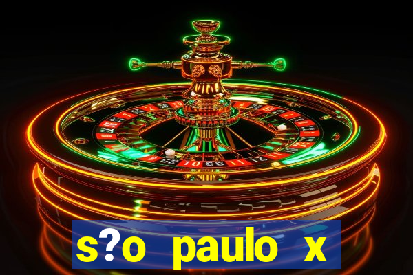 s?o paulo x cruzeiro palpite